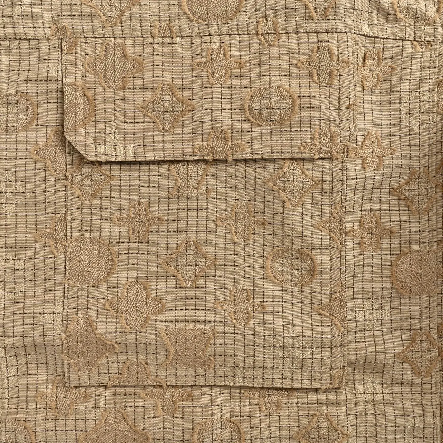 Louis Vuitton/Louis Vuitton old flower all over printed tear-resistant shirt jacket